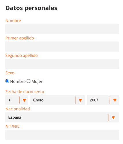 Registration at Betsson casino