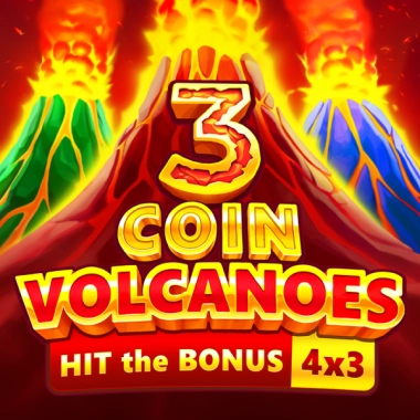 Juega a la 3 Coin Volcanoes bij en Betsson